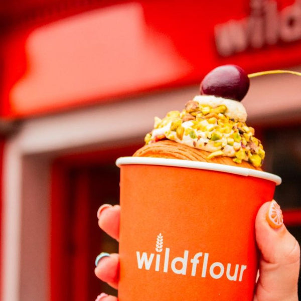 A photograph from the Wildflour bakery