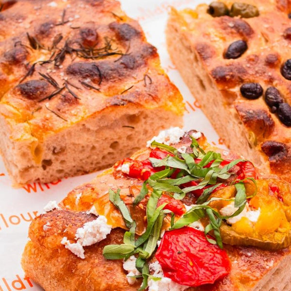 A photograph from the Wildflour bakery